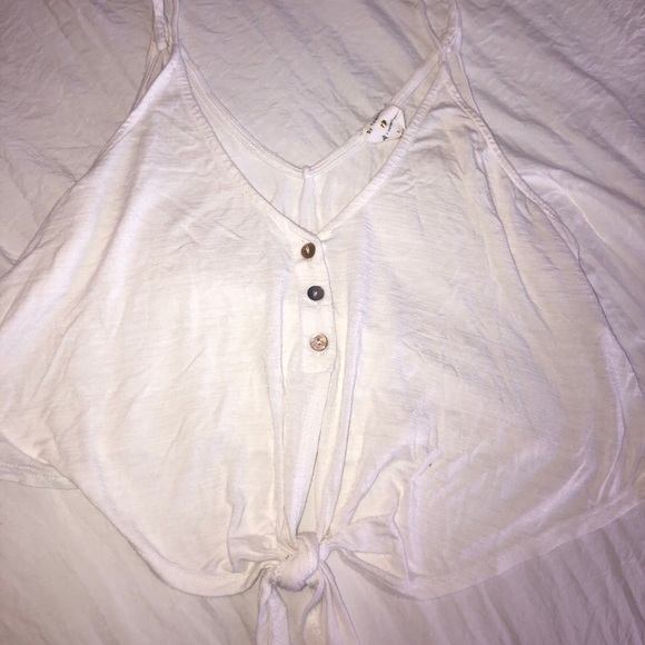 White Boutique Tank Top - Picture 2 of 4